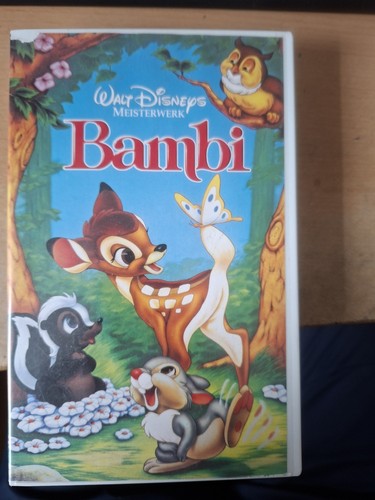 Bambi vhs videokassette - bambi,