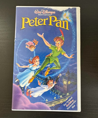 Disney peter pan vhs - disney,