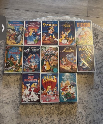Disney vhs videokassetten - disney,