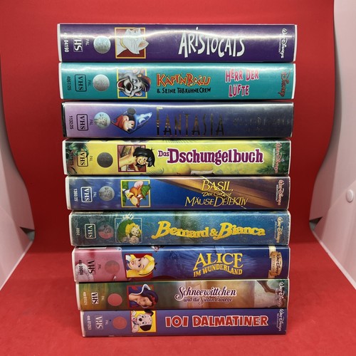 Disney vhs videokassetten - disney,
