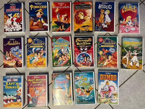 Stück walt disney vhs - 17,
