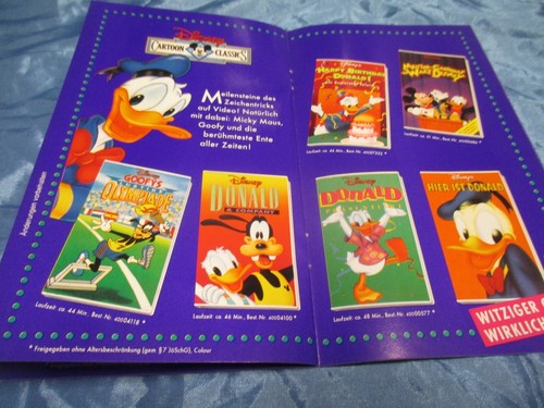 Werbung disney video - ,,