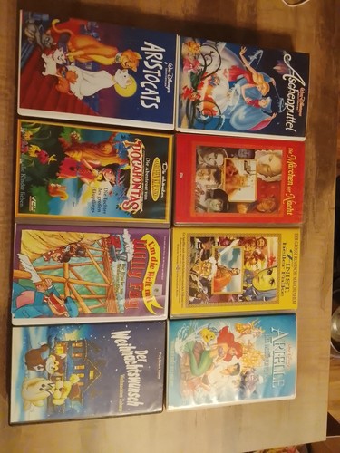 Vhs videofilme walt disney - videofilme,