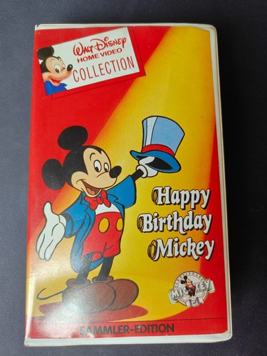 Happy birthday micky - birthday, (vhs)