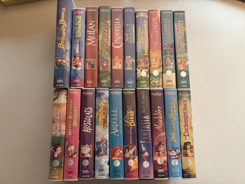Walt disney vhs video - walt, vhs,