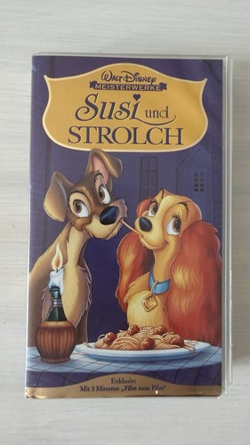 Walt disney vhs videokassette - walt,