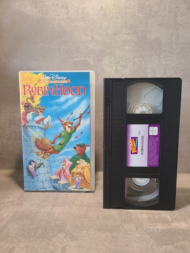 Walt disney robin hood - disney, vhs