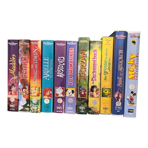 Walt disney vhs - vhs, videokassetten