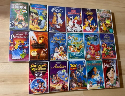 Walt disney vhs - walt,