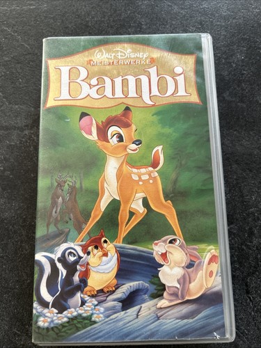 Bambi disney vhs - bambi,