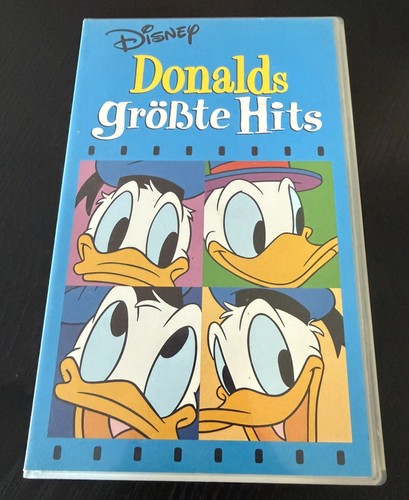 Vhs disney donalds größte - vhs,