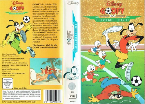 Videokassette goofy - (vhs),
