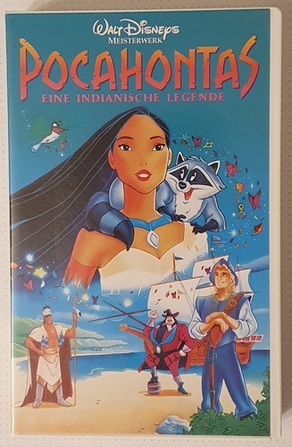 Walt disneys pocahontas vhs - pocahontas,