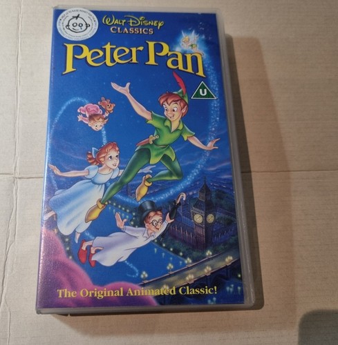 Vhs video peter - pan,, disney