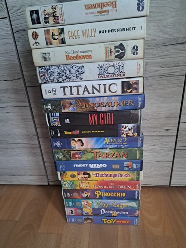 Videokassetten disney - videokassetten,